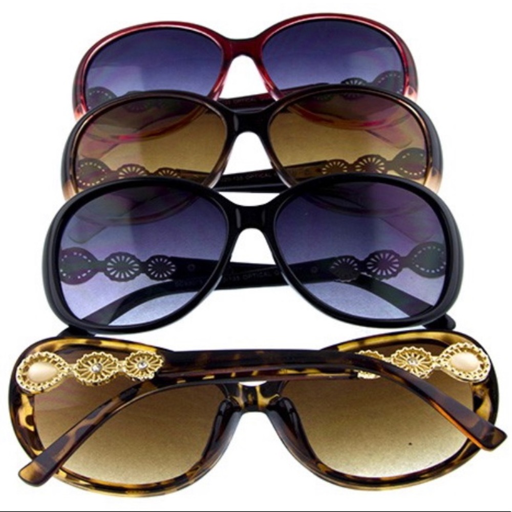 Round Ombre Sunnies - Brown - Picture 2 of 2